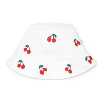 Stella McCartney Embroidered Bucket Dropped Brim Hat