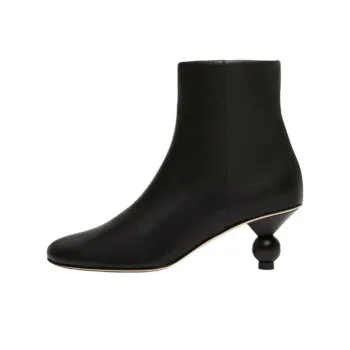 WEEKEND MaxMara Ankle Boots 5.5cm Women's Black