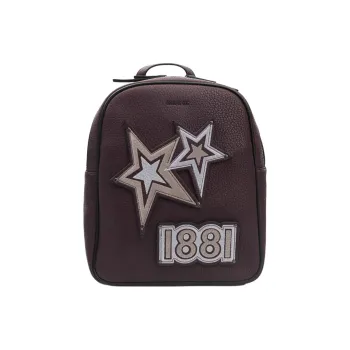 CERRUTI 1881 Polyethylene Backpack Women's Deep Red