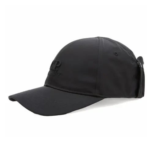 C.P.Company Polyester Baseball Caps Men's Black