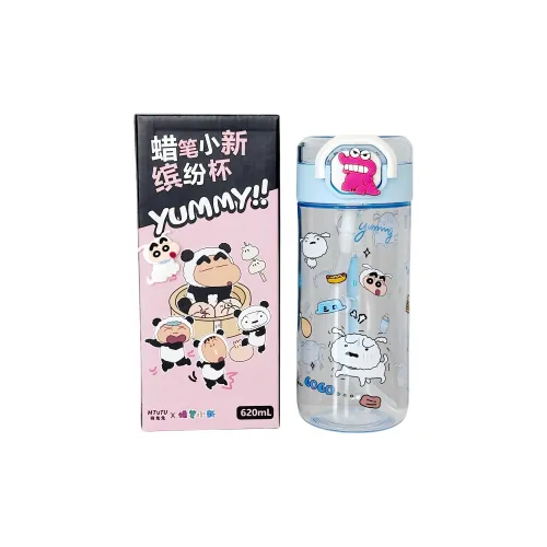 Cute Bunny x Crayon Shinchan Collaboration Plastic Water Cup TRITAN 620ml