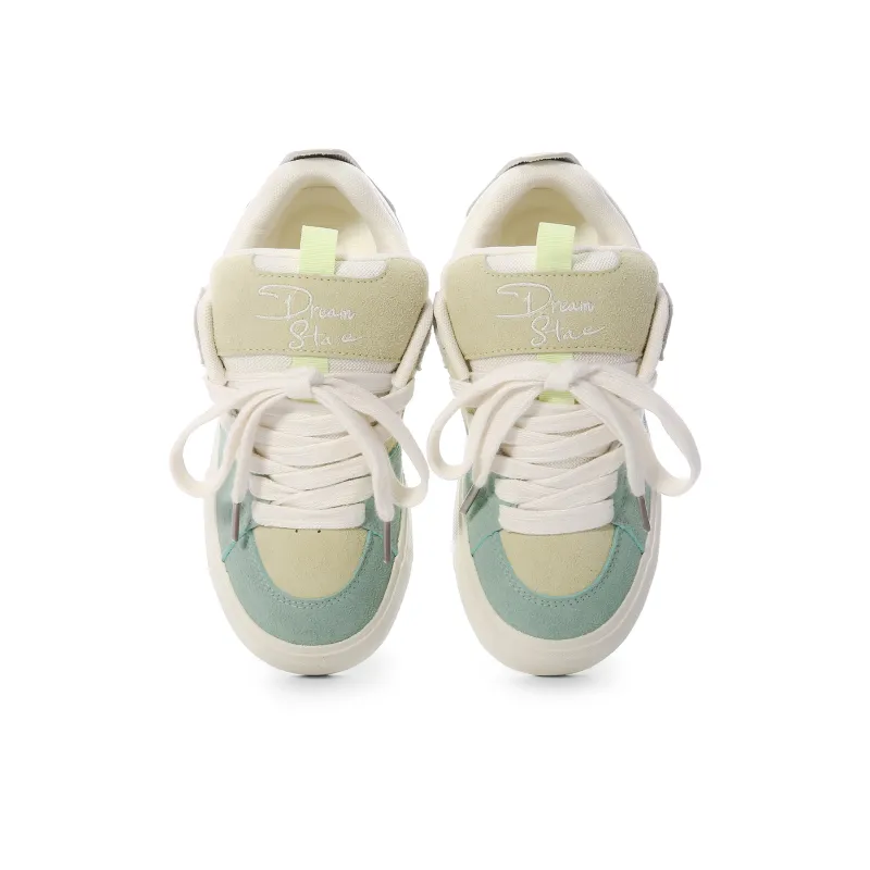 Lovely You Lightweight Wear-Resistant And Slip-Resistant Low-Top Skateboard Shoes Women's-3