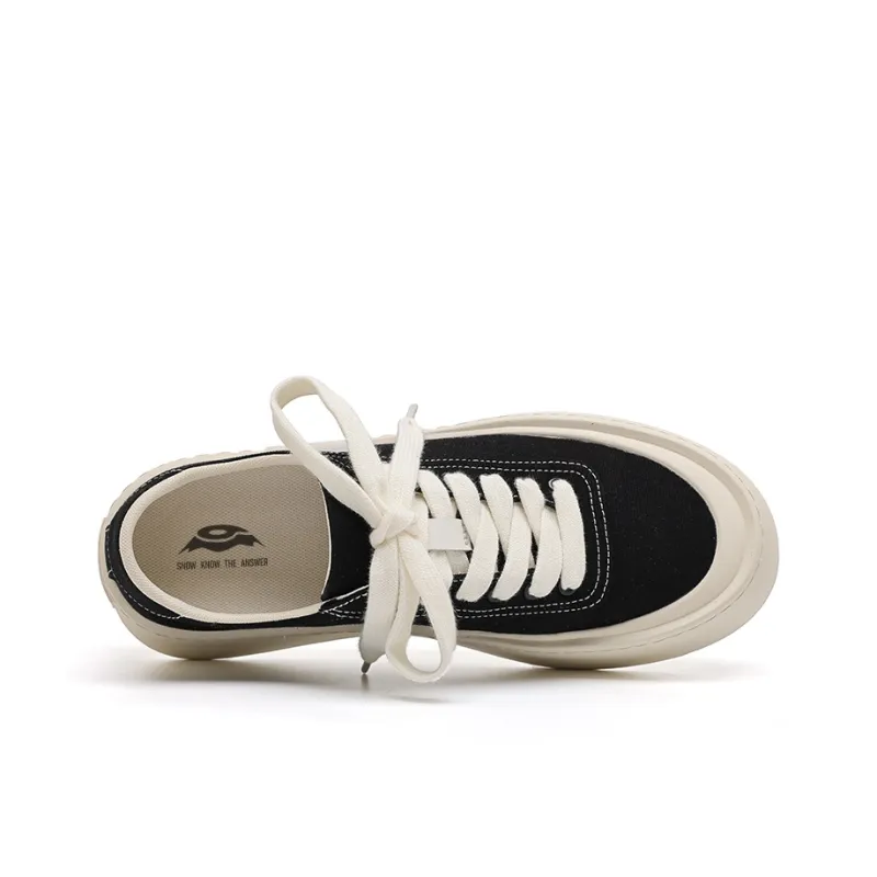 Snow Know The Answer SKTA Slip Resistant Abrasion Resistant Breathable Low Top Skateboard Shoes Men's-4
