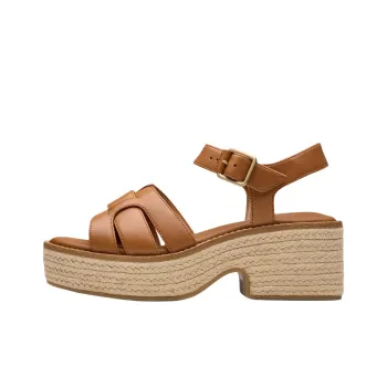 Clarks Coledale Strap One Strap Sandals 6.5cm Women's Brown