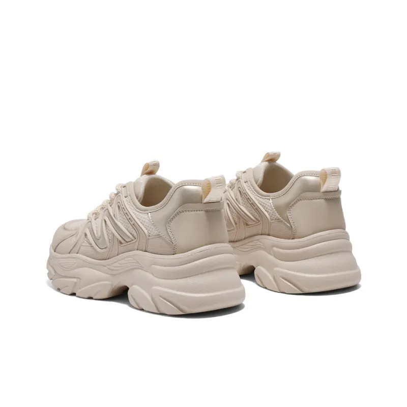 BELLE Anti Slip Wear Resistant Low Top Chunky Sneakers Women's-3