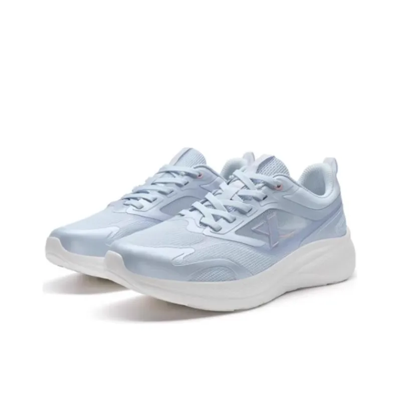 XTEP Cushioning, Breathable, Supportive Low Top Running Shoes Women's Blue-2