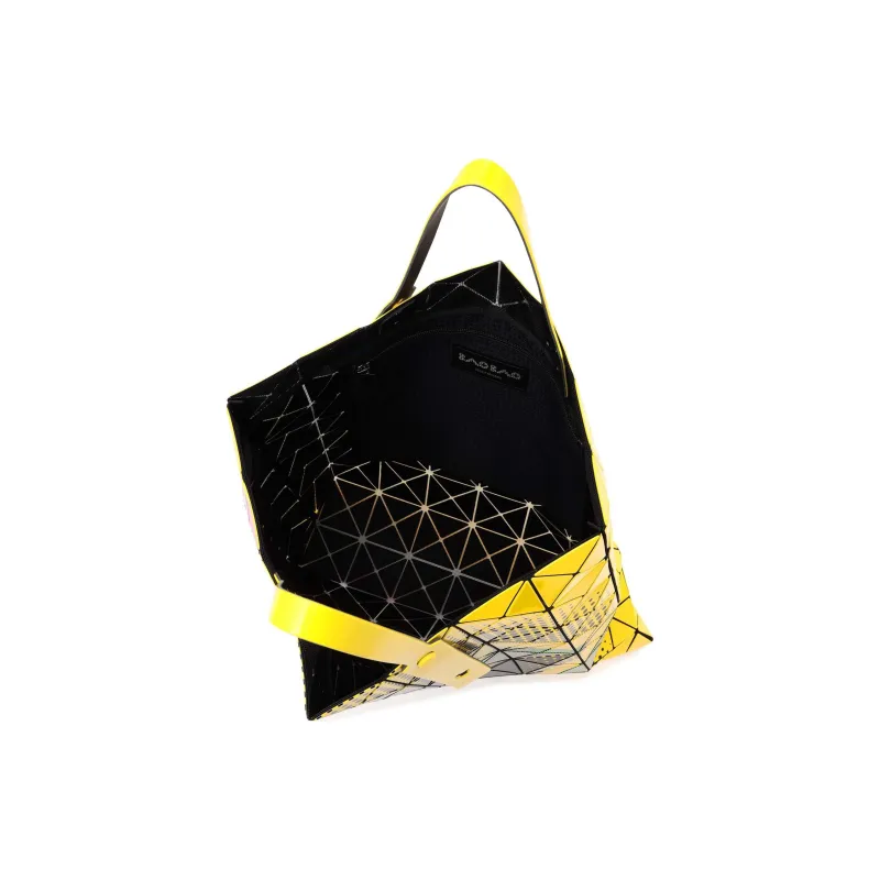 ISSEY MIYAKE Polyvinyl Chloride Resin Tote Bag, Shopping Bag, Handbag Women's Yellow & Multicolor-3