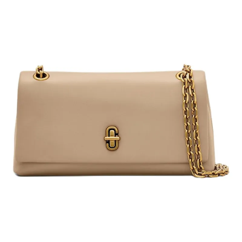 MARC JACOBS Leather Shoulder Bag Mini Women's Camel-0