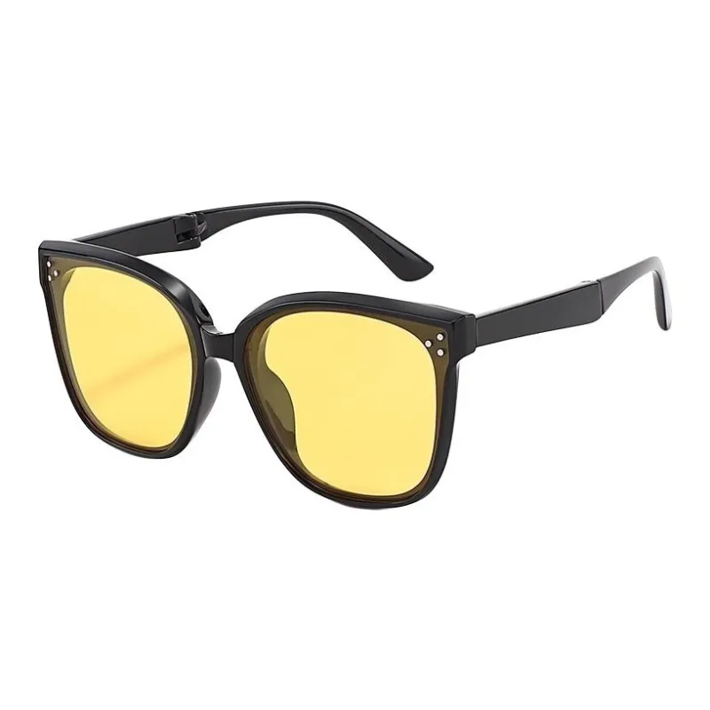Sagawa TR/Memory Plastic Square Sunglasses Unisex-7