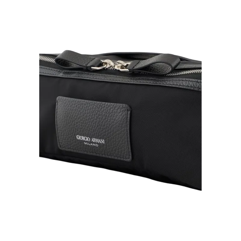 EMPORIO ARMANI Polyester Storage Bag Unisex Black-2