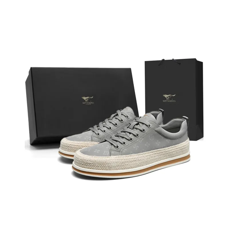 SEPTWOLVES Low-Top Canvas Shoes Men's-7