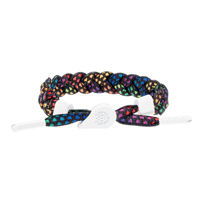 Rastaclat Titanium Steel Polyester Small Lion Woven Hand Rope Unisex-1