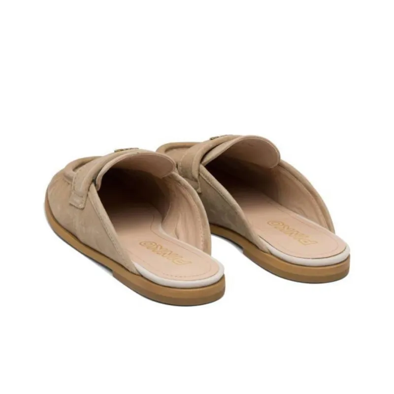 PINKO Logo Plaque Slip On Slippers Women's-3
