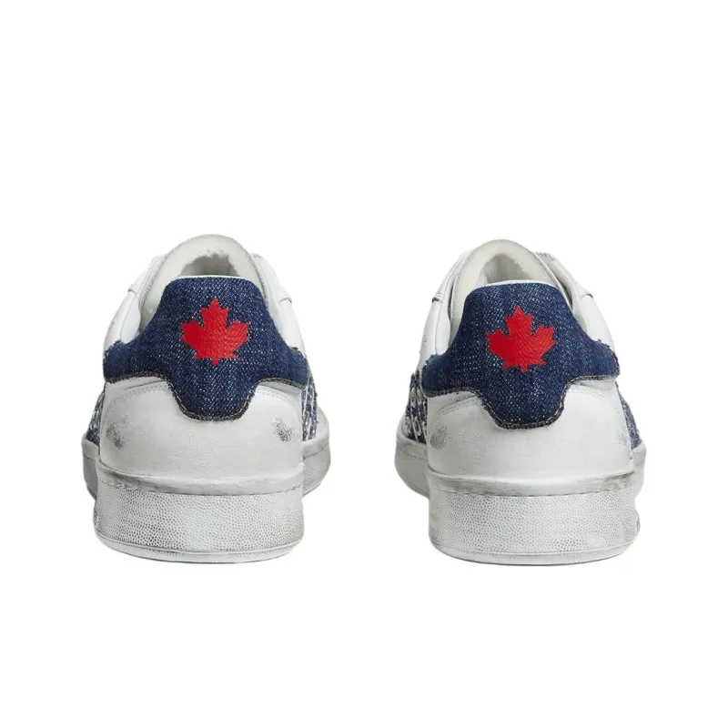 Dsquared2 Eyelet Detailed Boxer Sneakers-3