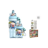 Blue EDM Shin-Chan (650ML+1200ML+Shopping Bag+Sticker+Greeting Card)