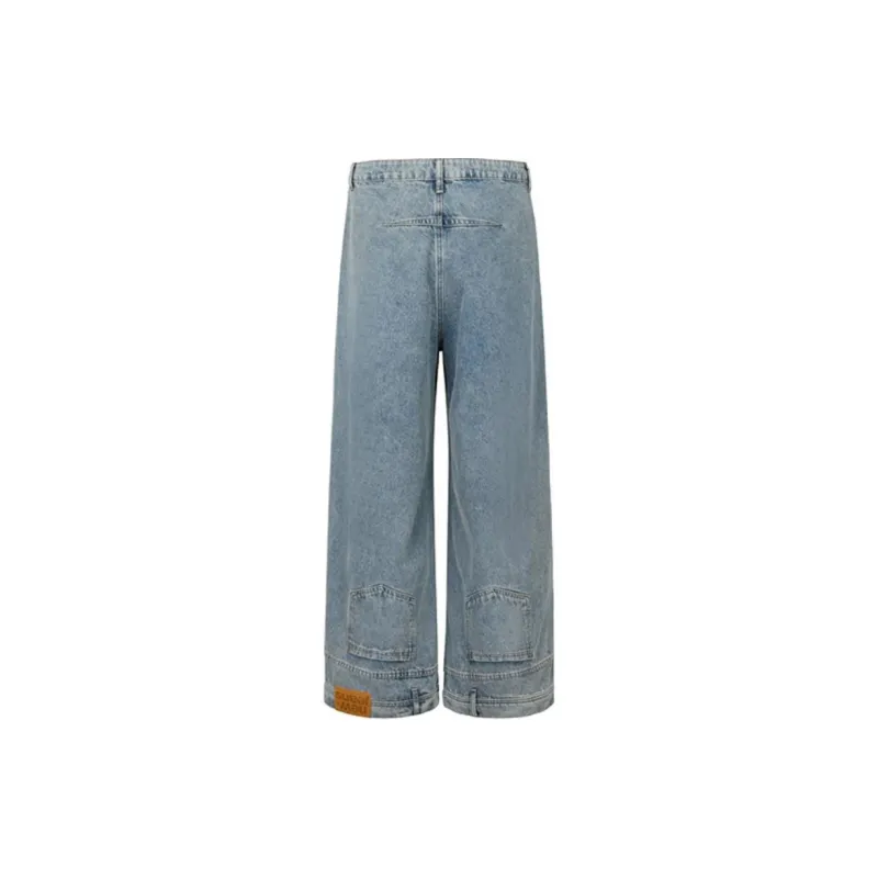POLAR BEAR Jeans Unisex Vintage Blue-3