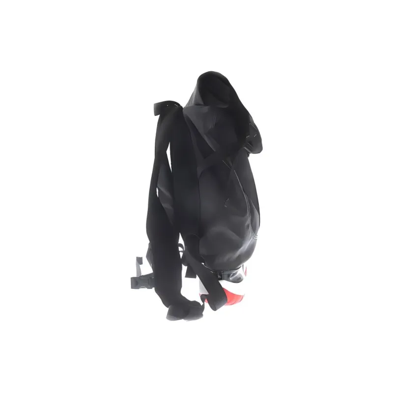 Jordan Air Jordan 11 Polyester Backpack Regular Unisex Black Red-3