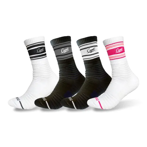 CARRYYOU Basketball Socks Unisex 4 Pack