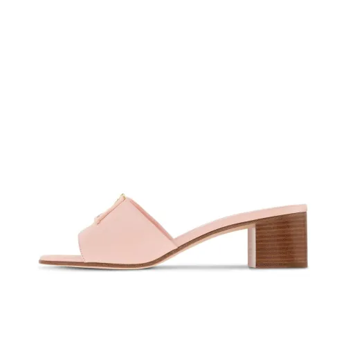 LOUIS VUITTON Capri Slide Slippers 4.5cm Women's Pink