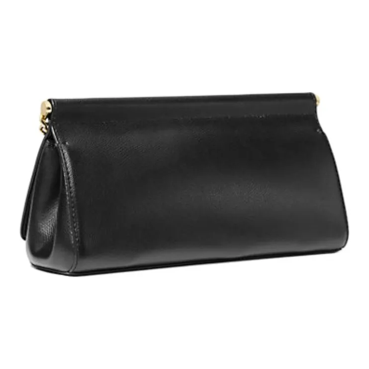 MICHAEL KORS Nubuck Leather Shoulder Bag Medium Size Women's Black-1