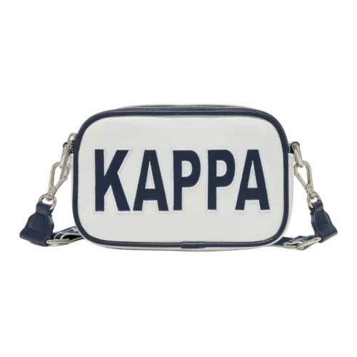 Kappa Artificial Leather Crossbody Bag Shoulder Bag Women's White