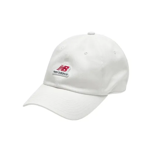 New Balance Cotton Baseball Caps Unisex White