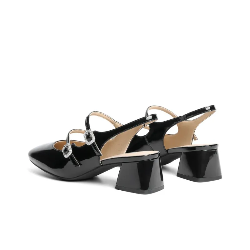 BELLE Block Heel High Heels Women's-7