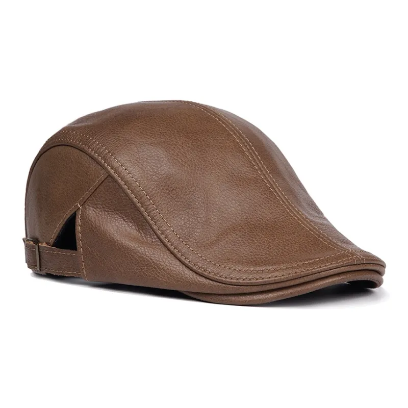PIERRE CARDIN Cow Leather Berets Men's-6