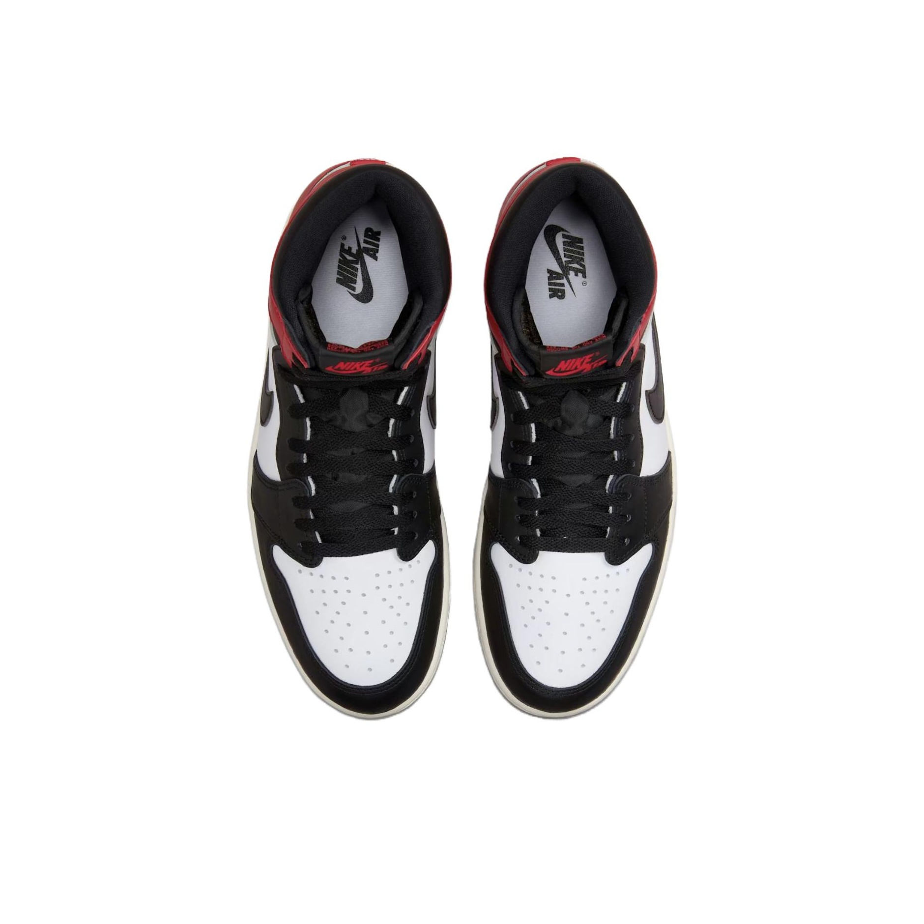 JORDAN 1 Retro High Og Black Toe Reimagined - POIZON