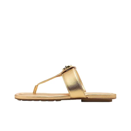 MARC JACOBS Flip Flops Women's Gold