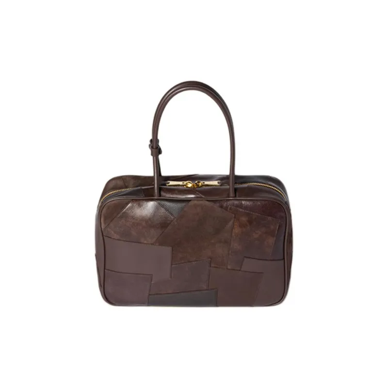 MIU MIU Beau With Cow Leather And Sheepskin Handbag Large Size Women's Briarwood-2