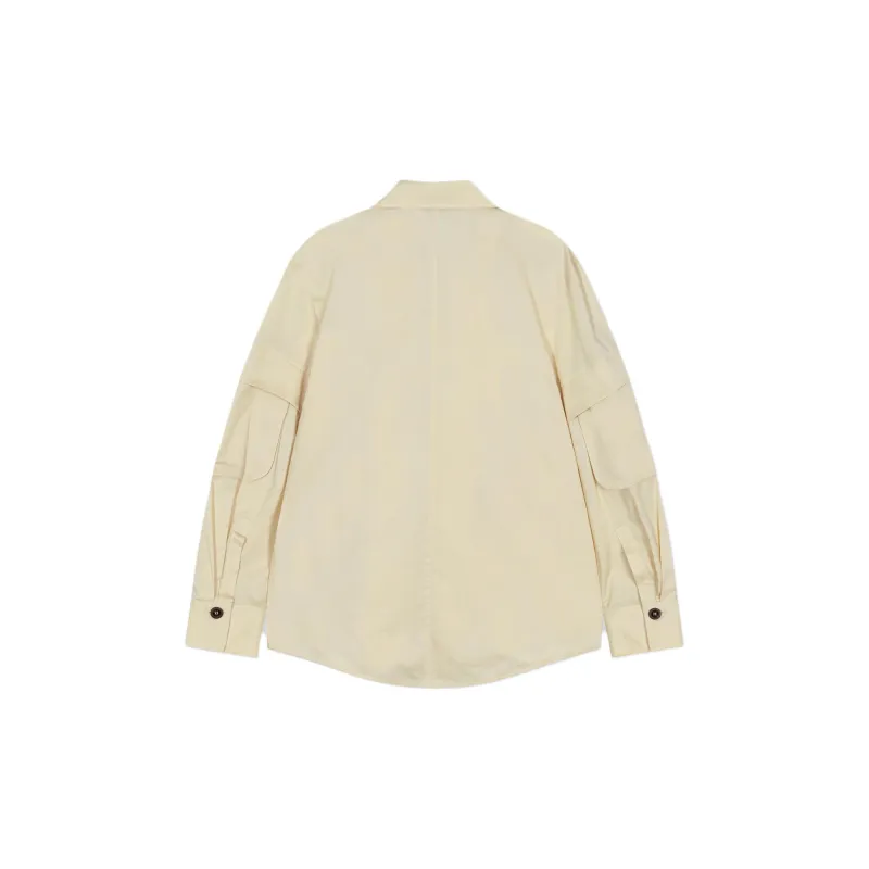 LOW CLASSIC Zip up Shirt-1