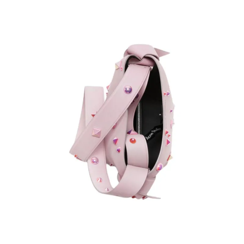 Acne Studios Calfskin One Shoulder Handbags Mini Women's Pink-2