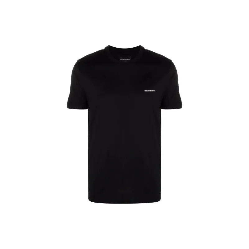EMPORIO ARMANI Logo Printed Crewneck T Shirt-0