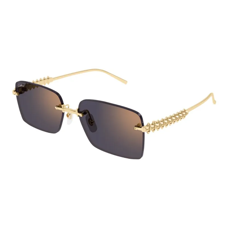 Cartier Rectangle frame Sunglasses-0