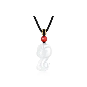 Emerald Dynasty Chalcedony Necklaces Unisex