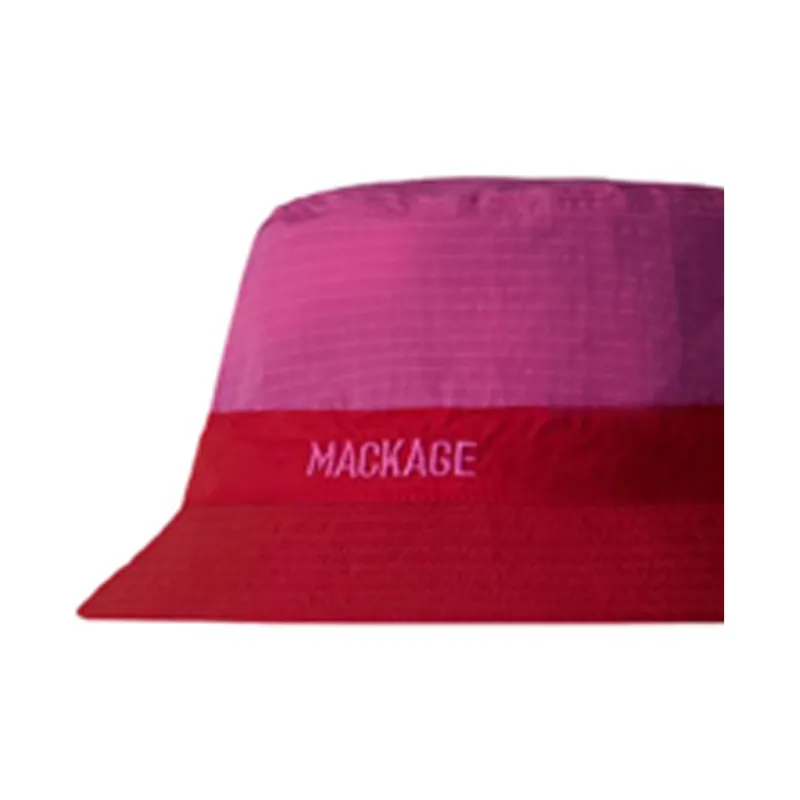 MACKAGE Polyamide Bucket Hats Unisex Fresh Red-1