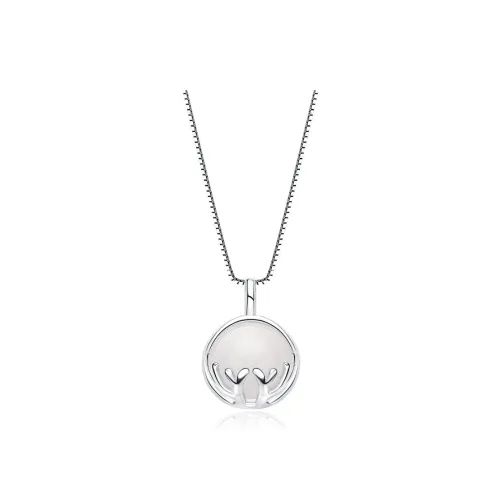 GOOUI S925 Silver Necklaces Women's