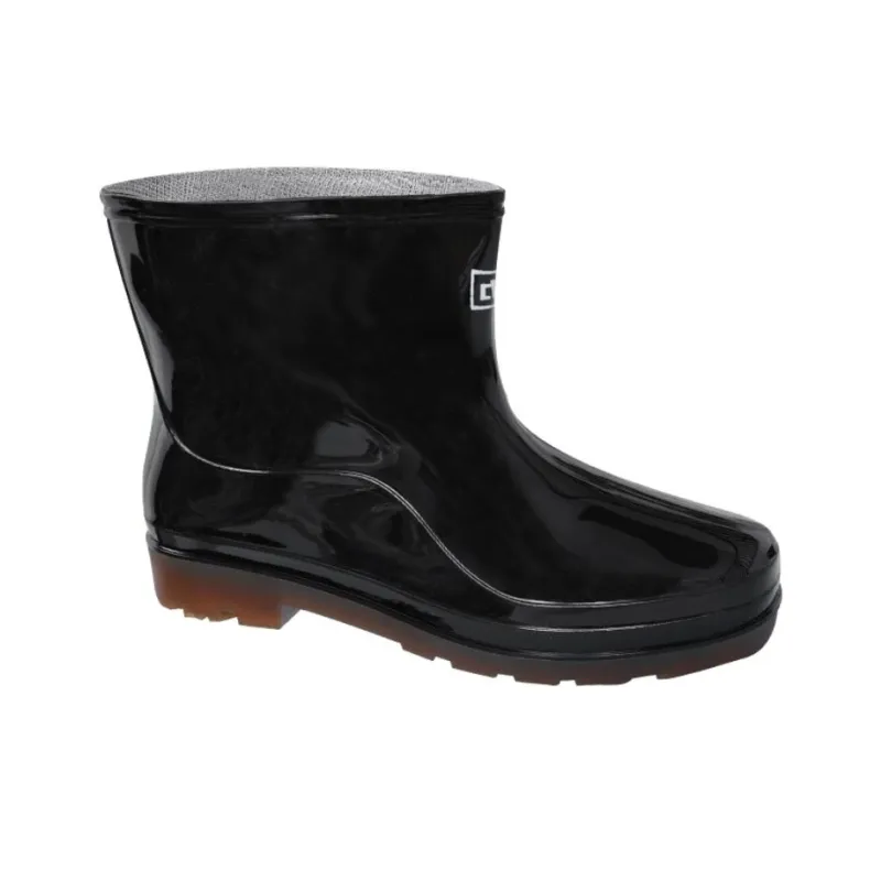 Warrior Water Resistant Wear Resistant Cushioning Rain Boots Men's Black-1