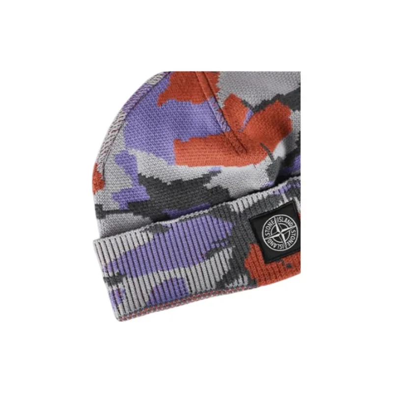 STONE ISLAND Beanies Men Multicolor-3