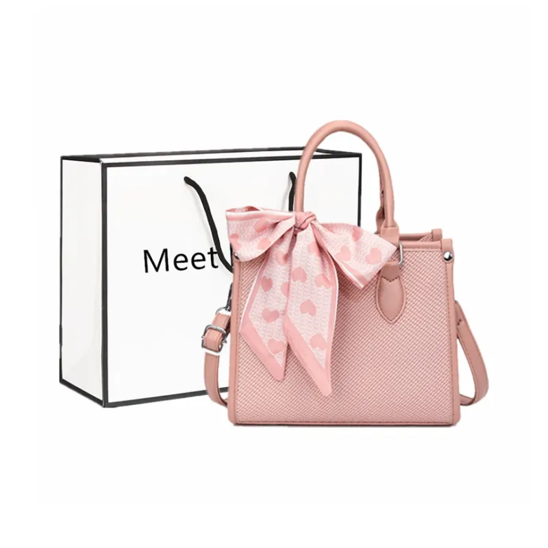 Fitchell PU Shoulder Bag Multi-Functional Square Bag Handbag Regular Women's Multicolor-4