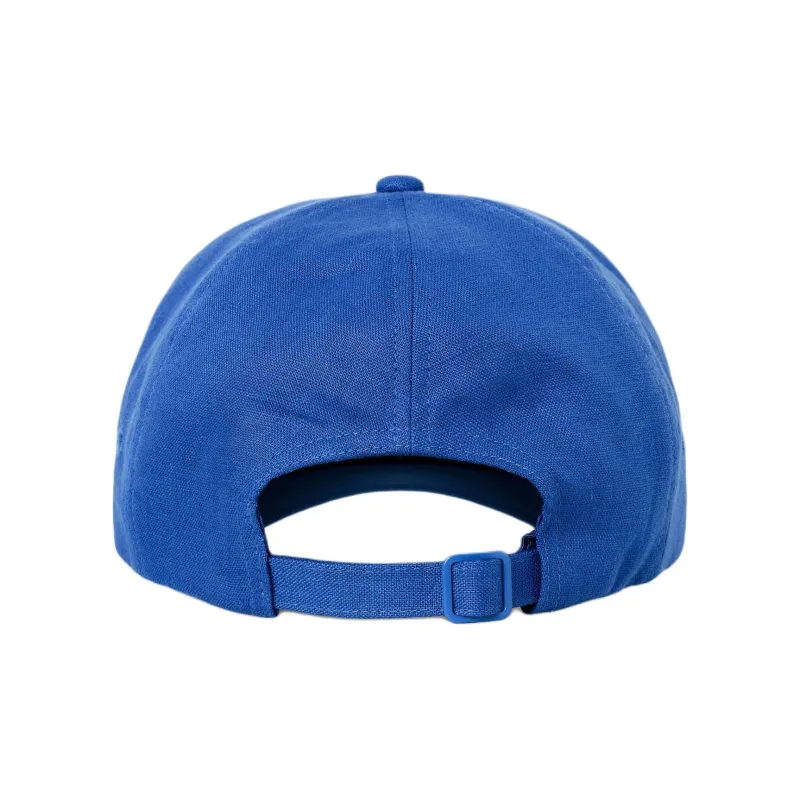 COS Linen Cotton Baseball Caps Men's Cobalt Blue-2