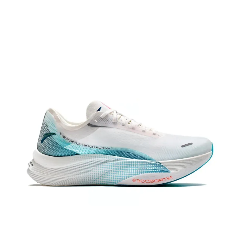 Anta C202 5 GT Cushioned Slip-Resistant Low-Top Running Shoes Women's White Blue-1
