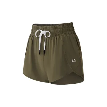 TITIKAACTIVE Sports Shorts Women's Army Green