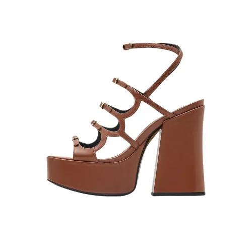 MARC JACOBS Kiki Strap Sandals 12.5cm Women's Brown