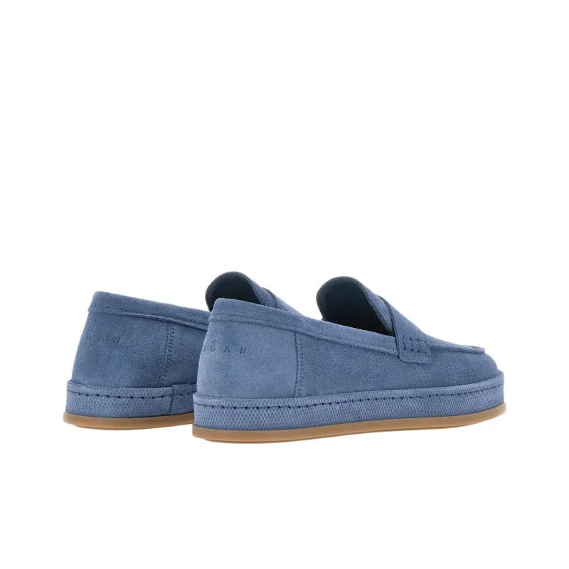 HOGAN H683 Loafers Women's Blue-3