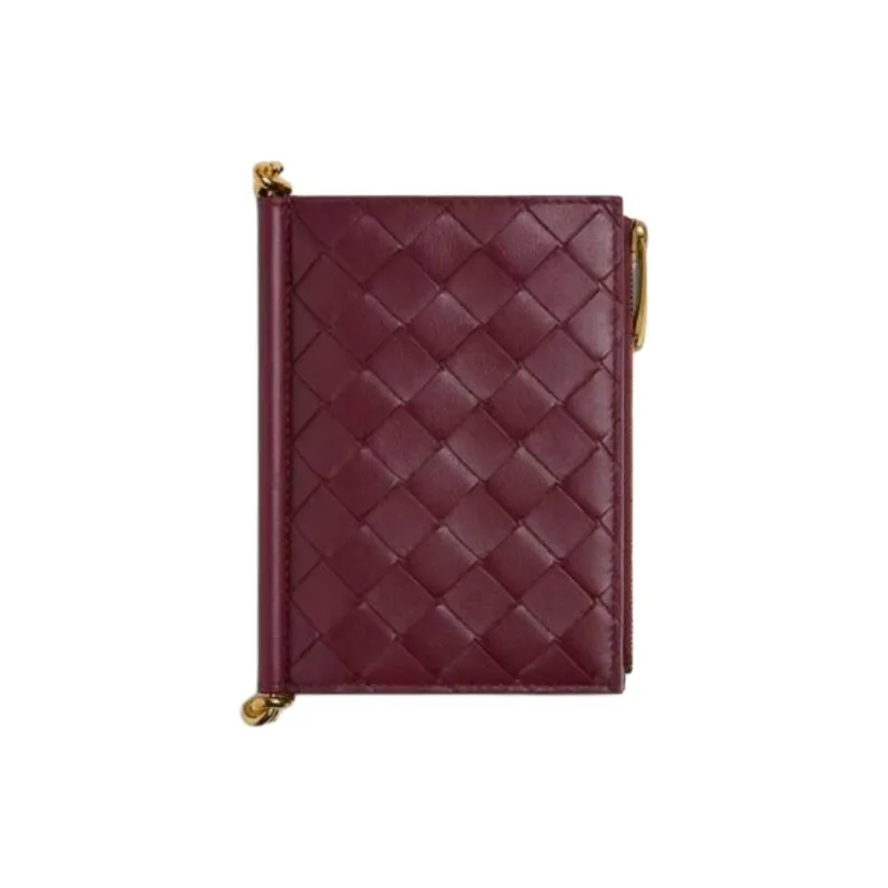 Bottega Veneta Solstice Calfskin Wallet Medium Size Women's Barolo-0