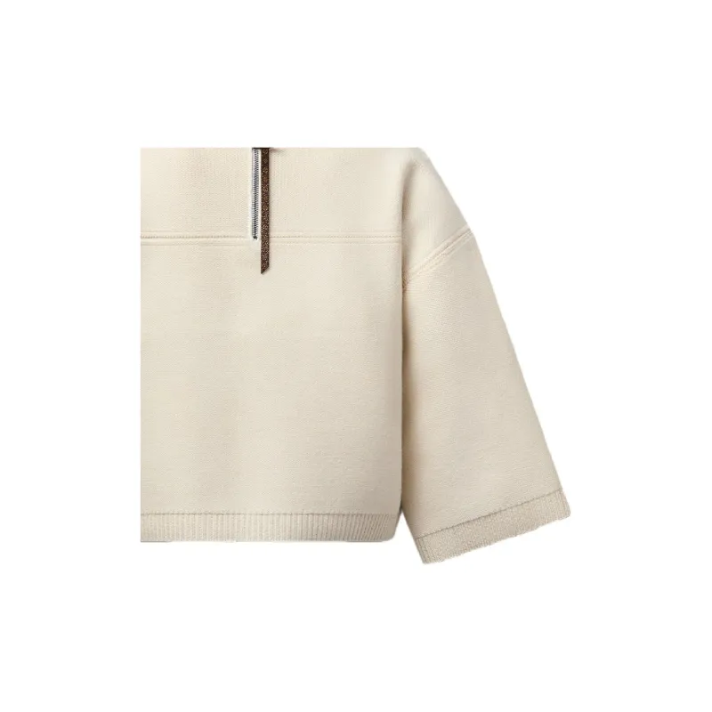 LOUIS VUITTON Boxy Compact Knit Pullover-3