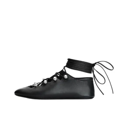 Alexander Wang Vyolette Casual Single Shoes Women's Black