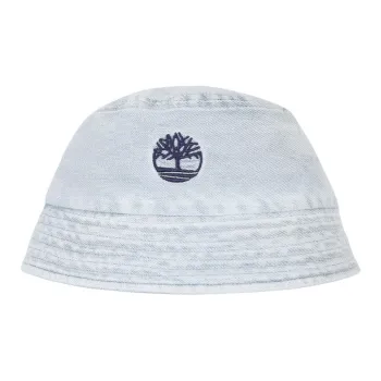 Timberland Cotton Elastane Blend Bucket Hats Kids' Blue